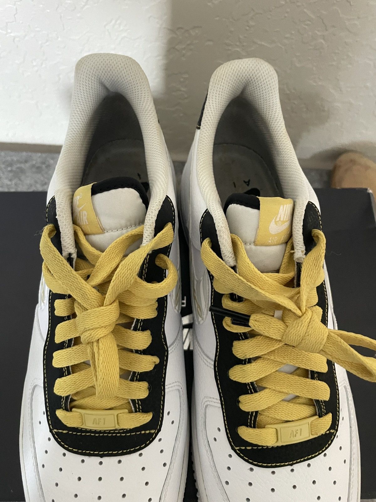 Nike AF-1 07 LV8 (Gold Link Zebra) Size US 10 / EU 43 - 13 Thumbnail