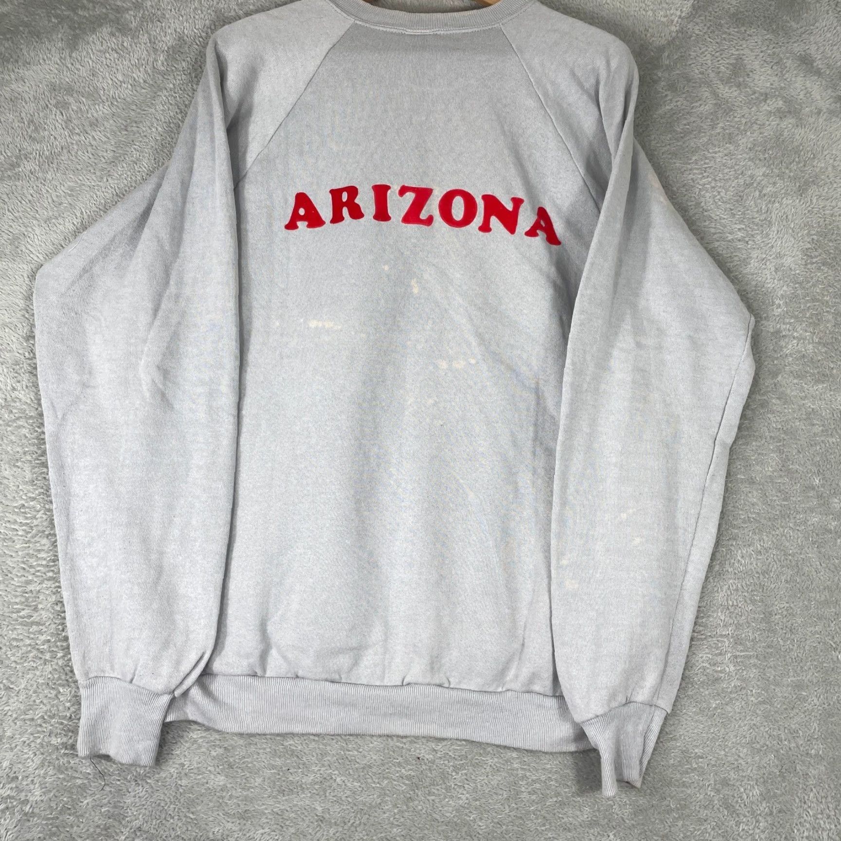 Jerzees VINTAGE 90s Arizona Sweatshirt Mens XL Gray Desert Cactus Graphic Jerzees Crew Neck Pullover All Seasons Men Size US XL / EU 56 / 4 - 2 Thumbnail
