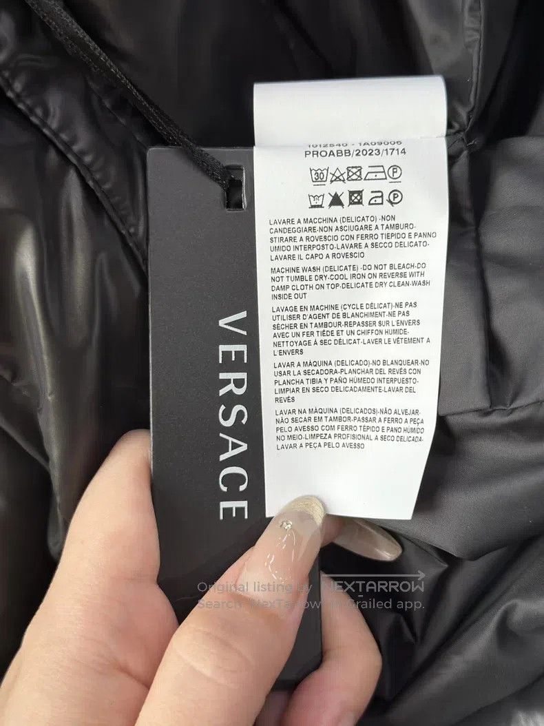 Versace Versace Stand-up collar cotton jacket Size US XS / EU 42 / 0 - 7 Thumbnail
