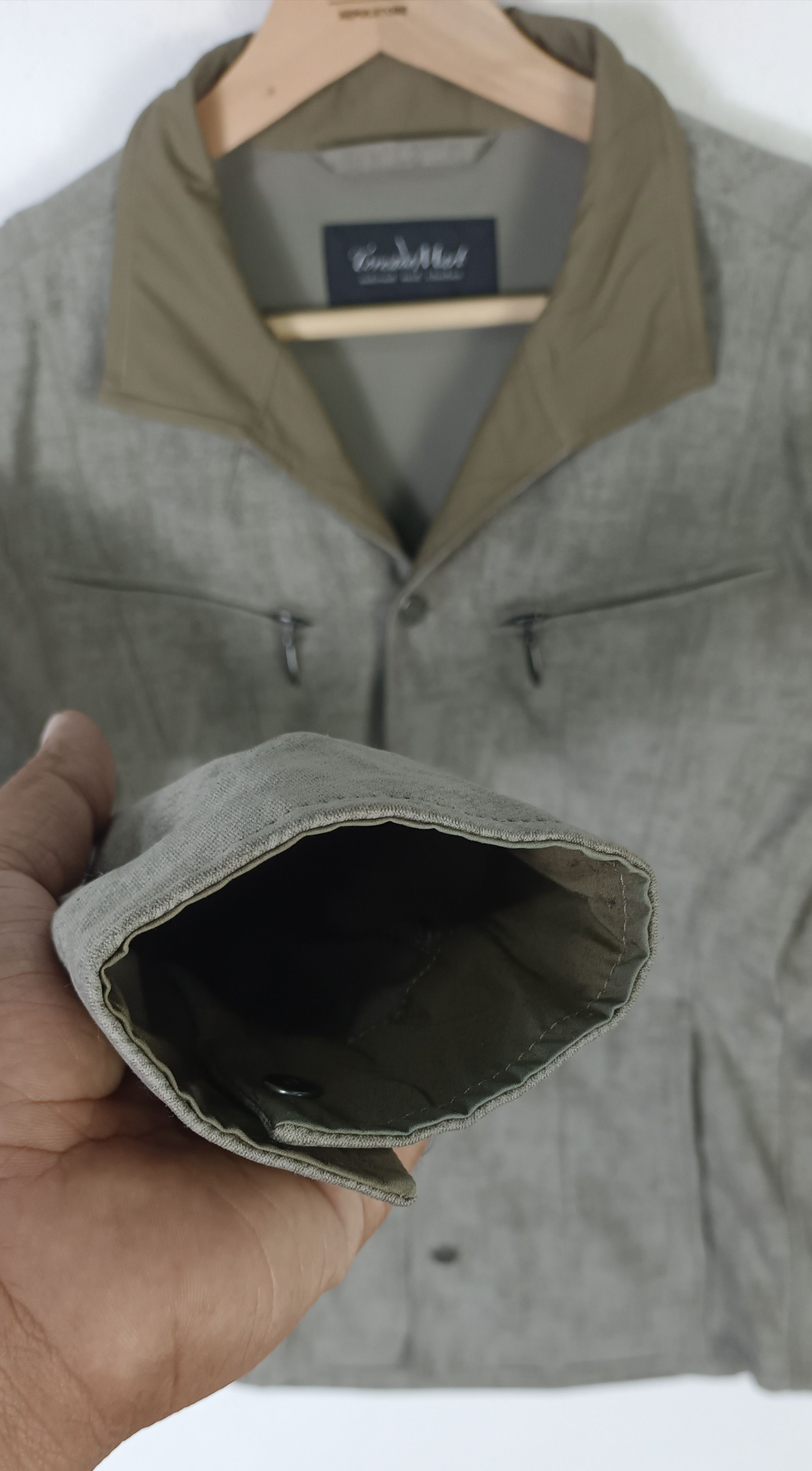 Tornado Mart Tornado Mart High Tension Uneven Denim Stand Blouson Size US M / EU 48-50 / 2 - 11 Thumbnail