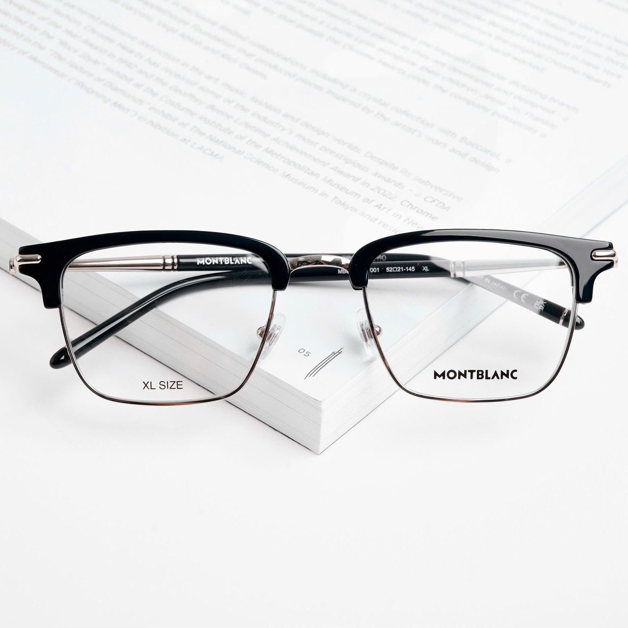 Montblanc MONTBLANC MB0243O 001 GLASSES Size ONE SIZE - 6 Thumbnail