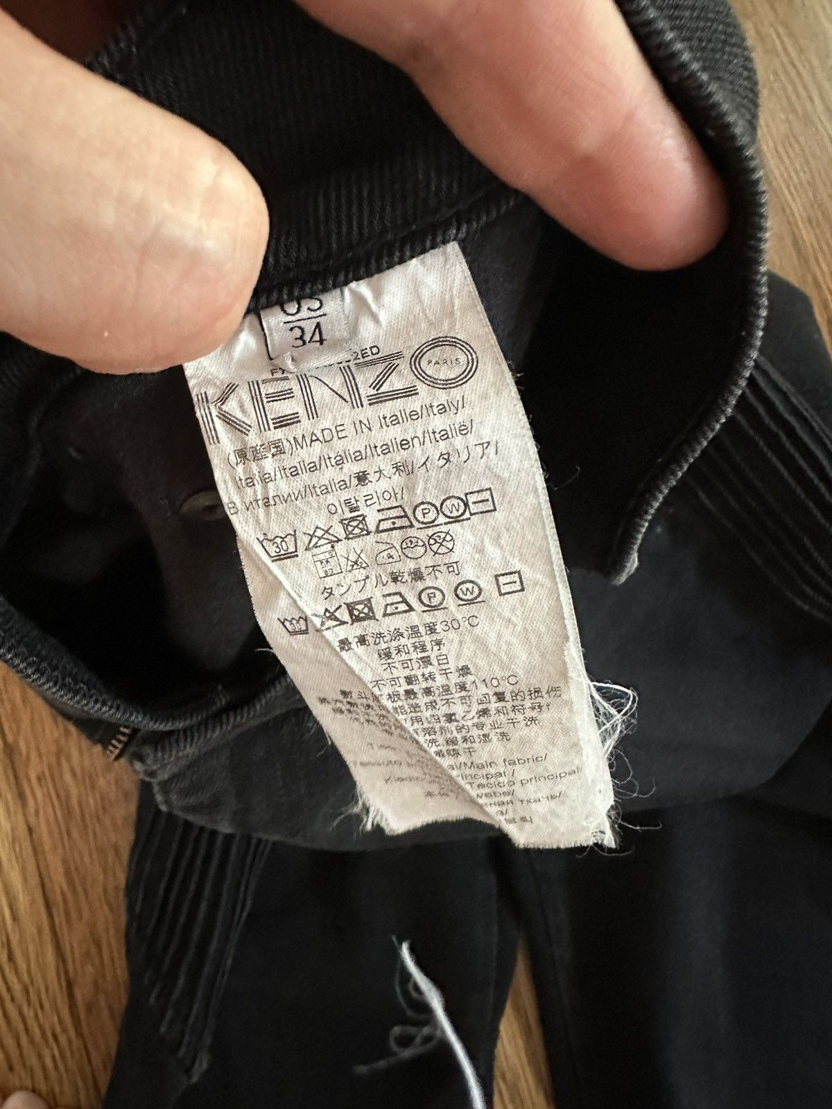Kenzo Kenzo Paris slim fit fluted jeans Size US 34 / EU 50 - 4 Thumbnail