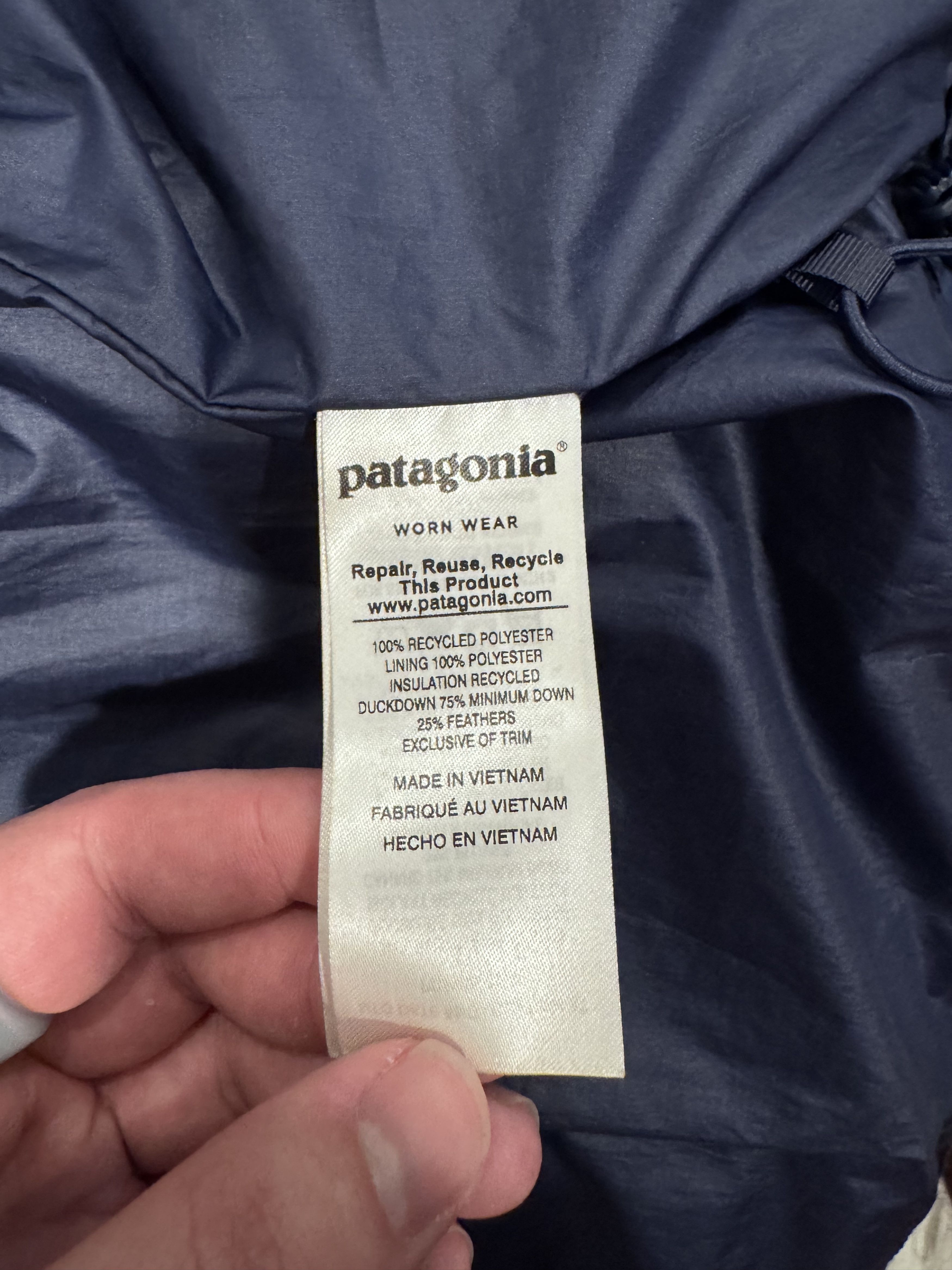 Patagonia Patagonia Men's M Wendigo Down Jacket STY84903FA18 Navy Blue Size US M / EU 48-50 / 2 - 9 Thumbnail