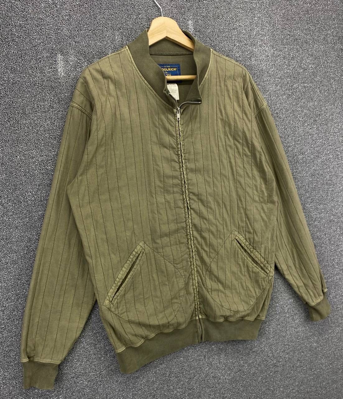 Vintage Vintage Woolrich Zip Up Jacket Size US M / EU 48-50 / 2 - 2 Thumbnail