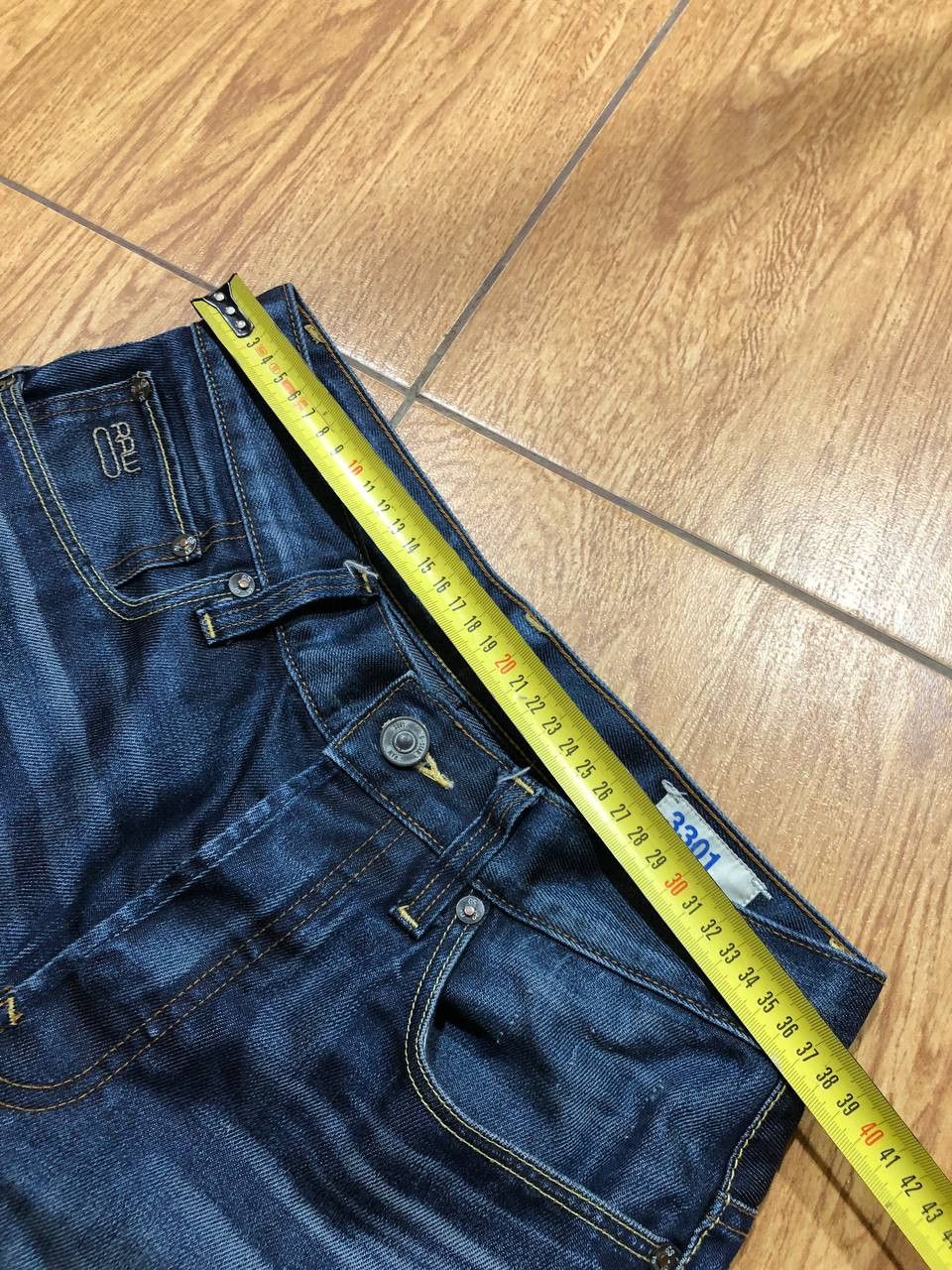 G-Star G Star Jeans Adult Denim Dark Wash Straight Leg Button Fly Size US 30 / EU 46 - 10 Thumbnail