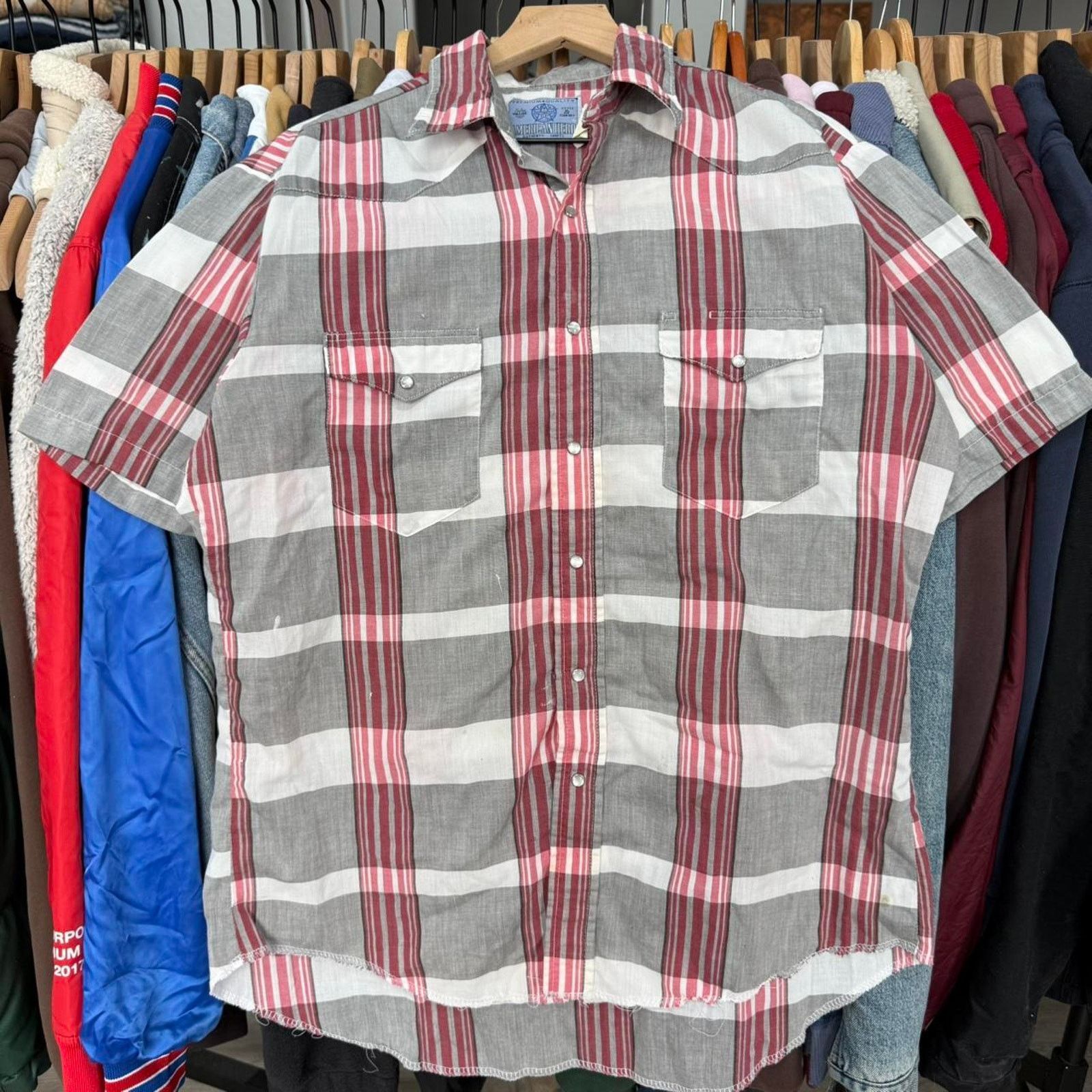 Other Vintage 90s American Hero Western Pearl Snap Button Up Size US M / EU 48-50 / 2 - 4 Thumbnail