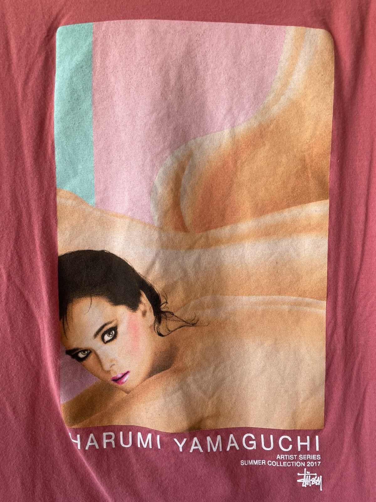 Stussy Stussy Harumi Yamaguchi 2017 Art tee Size US M / EU 48-50 / 2 - 3 Thumbnail