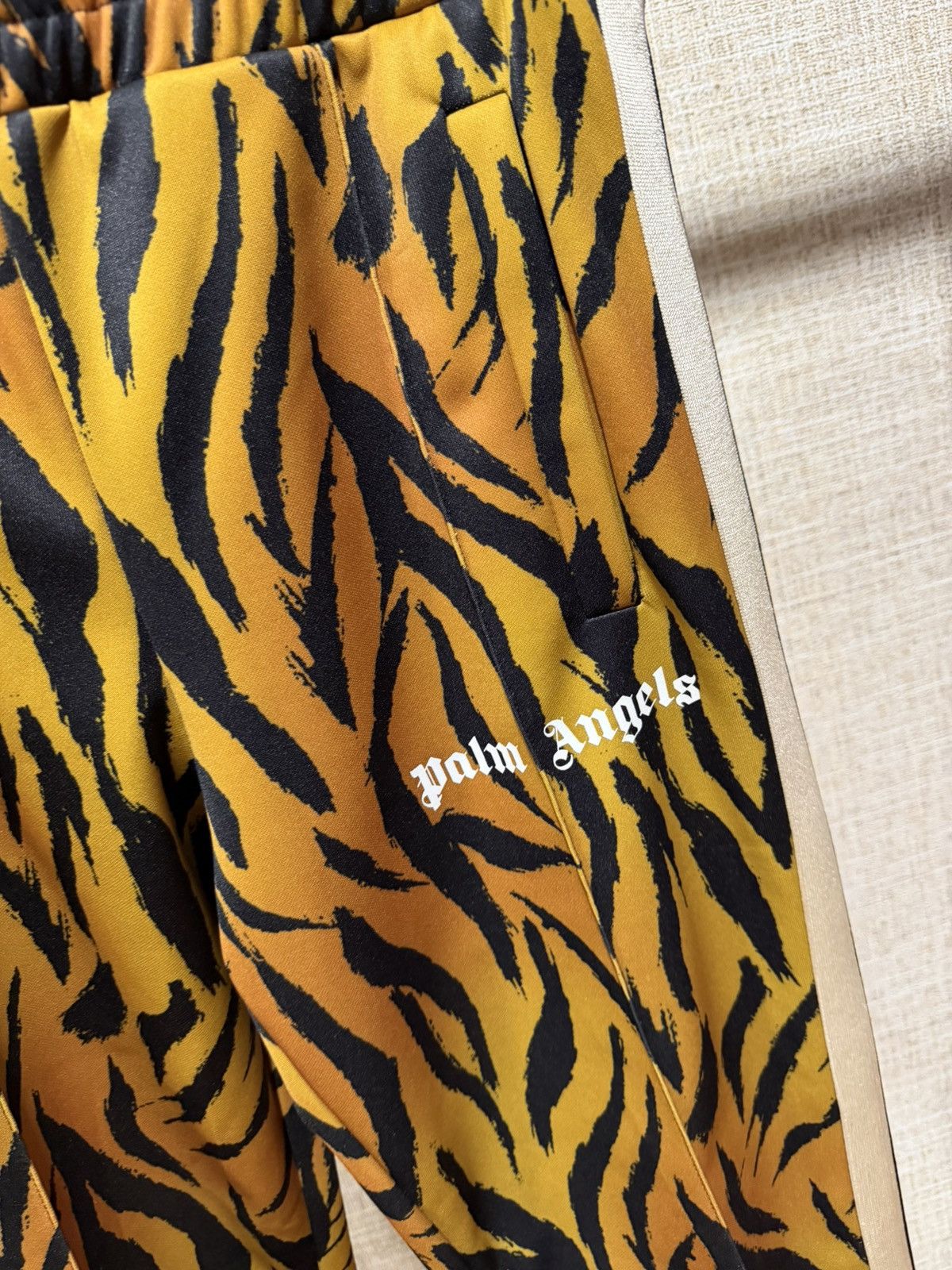 Palm Angels PALM ANGELS CAMO TIGER TRACK PANTS Size US 30 / EU 46 - 3 Thumbnail