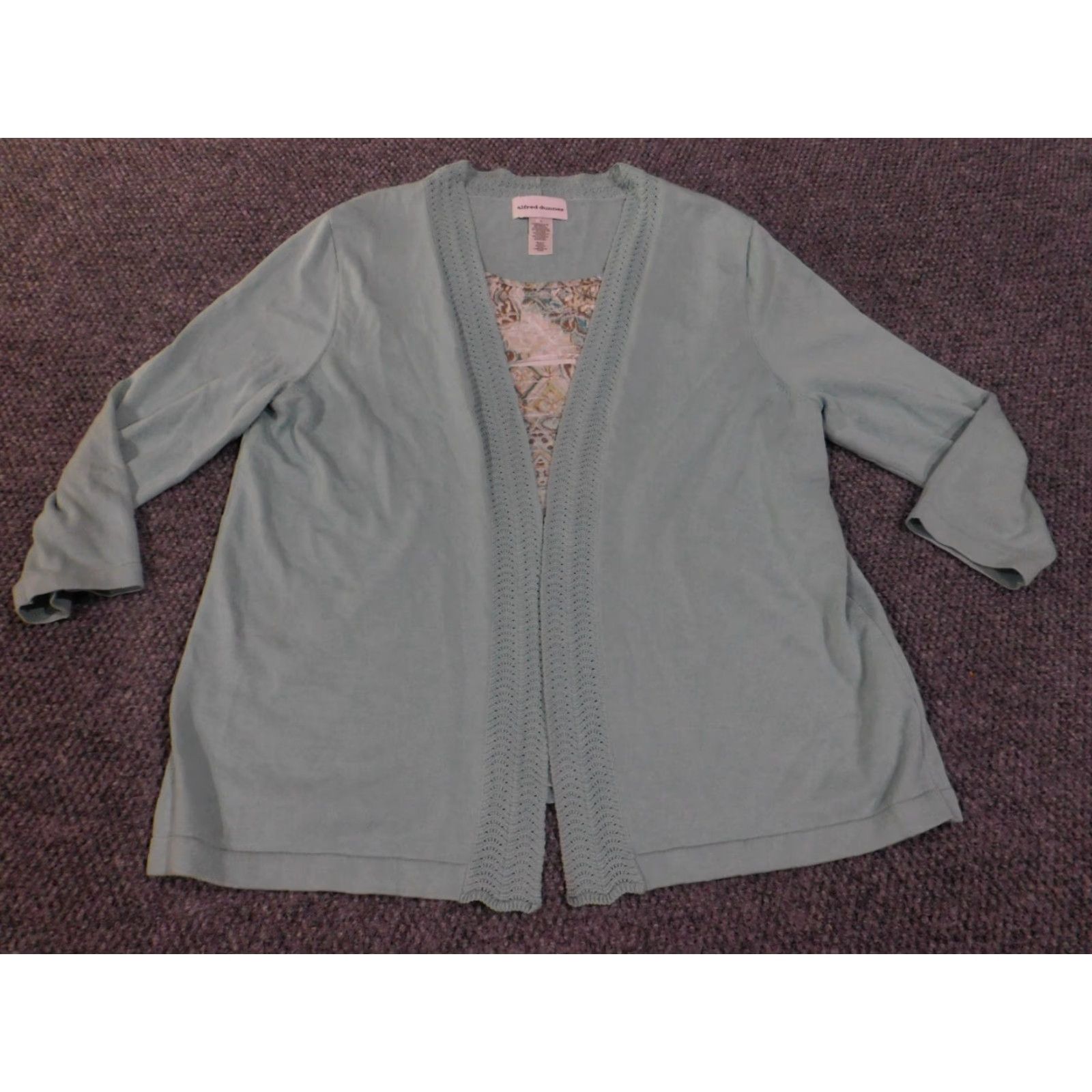 Vintage Alfred Dunner Sweater Size L / US 10 / IT 46 - 3 Thumbnail