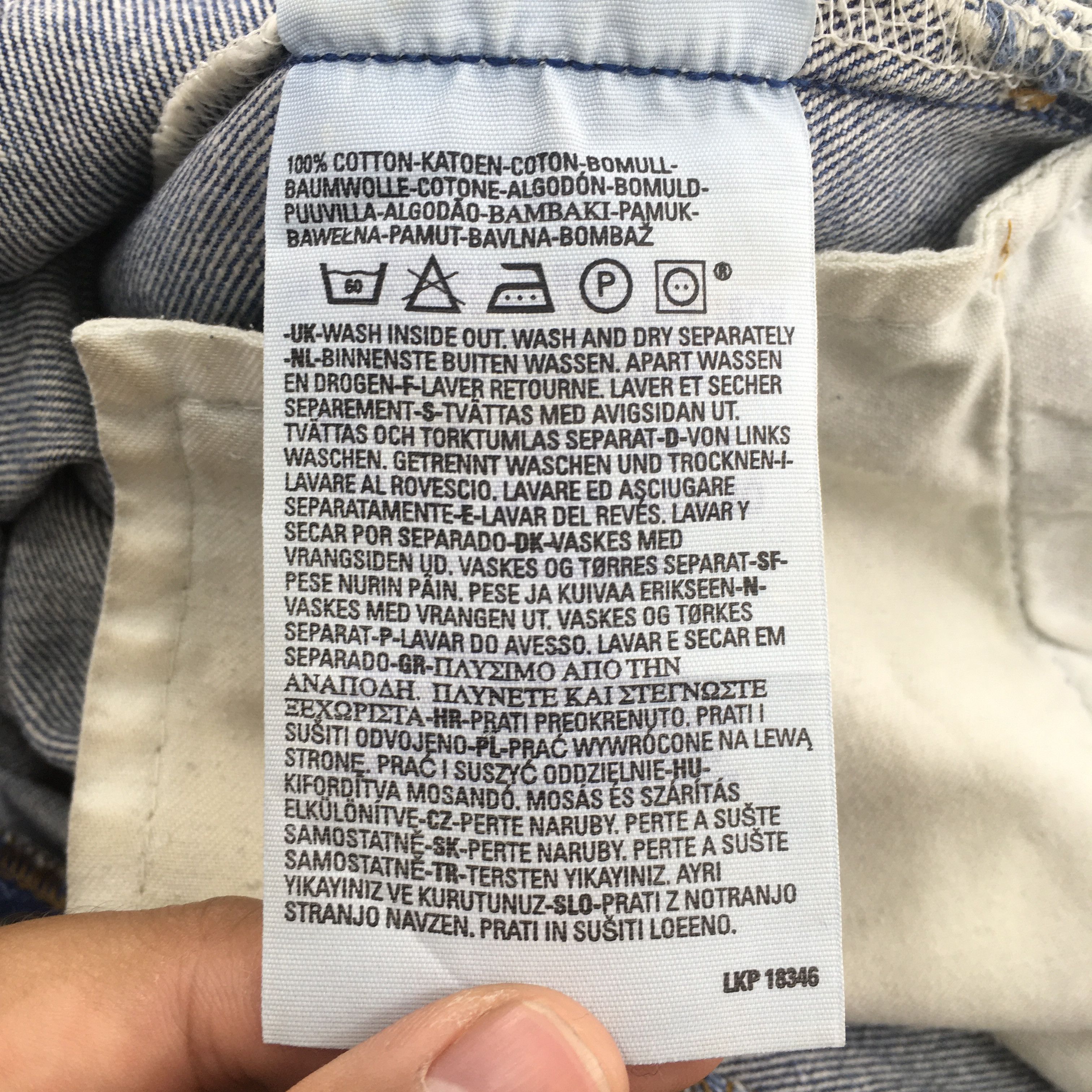 Levi's Size 30x29 Vintage 90s Levi's 501 Faded Blue Jeans Size US 30 / EU 46 - 14 Thumbnail