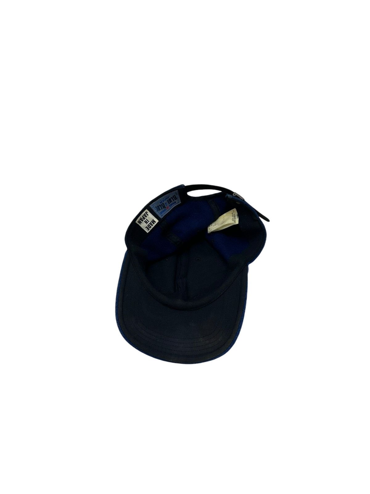Blue Blue Japan × Japanese Brand × Pure Blue Japan RARE ‼️ "Blue Blue" 🇯🇵 Indigo Truckers Cap Size ONE SIZE - 6 Thumbnail
