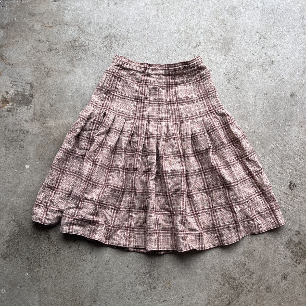 Pendleton Vintage 90’s Made In USA Pendleton Wool Knee Skirt Size 28" / US 6 / IT 42 - 1 Thumbnail
