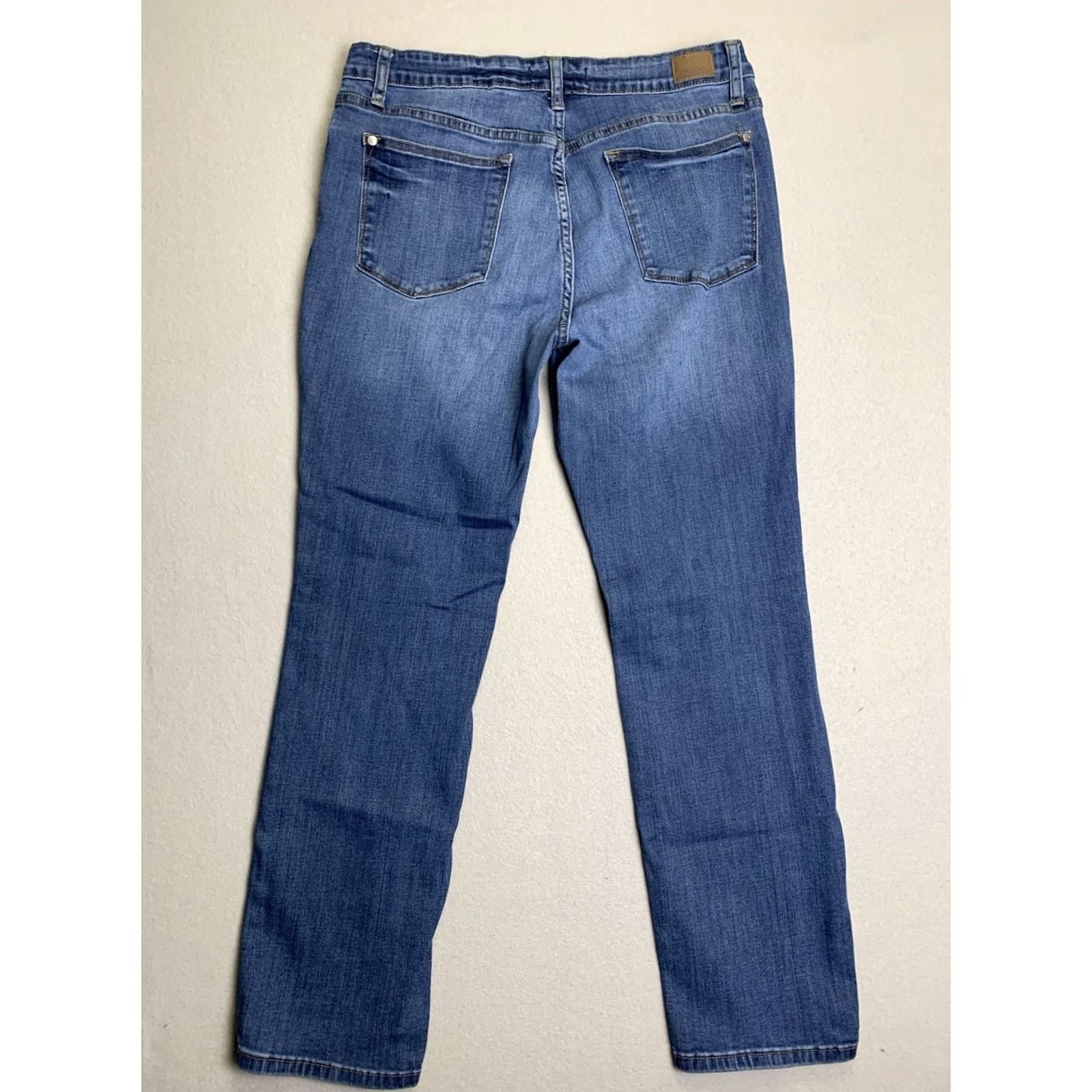 Vintage Judy Blue Jeans Womans 32 Blue Straight Fit Y2K Stretch Preppy Cowgirl JB82356DK Size 24" / US 00 / IT 34 - 2 Thumbnail