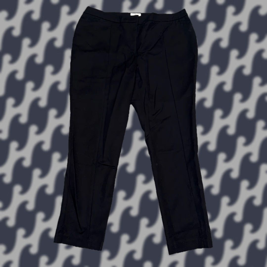 Vintage Chico's So Slimming Straight Career Dress Ankle Pants Women’s Size 2 Black Size 26" / US 2 / IT 38 - 1 Thumbnail