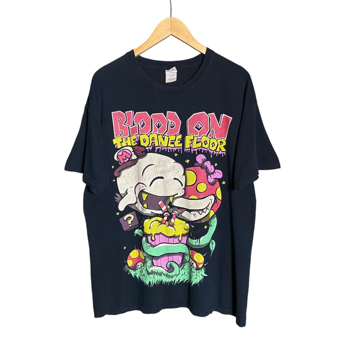 Band Tees × Vintage Vintage Blood On The Dance Floor Band Tee / Parody Mario Size US XL / EU 56 / 4 - 1 Thumbnail