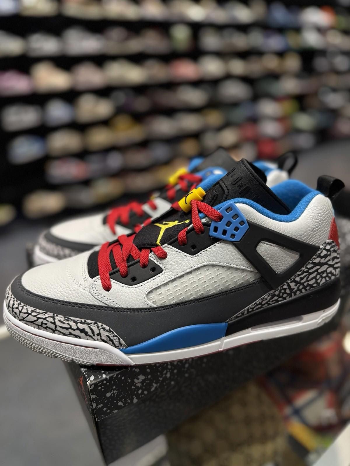 Nike Jordan Spizike Low Se Neutral Gray Men Size 13 Multicolor Size US 13 / EU 46 - 7 Thumbnail