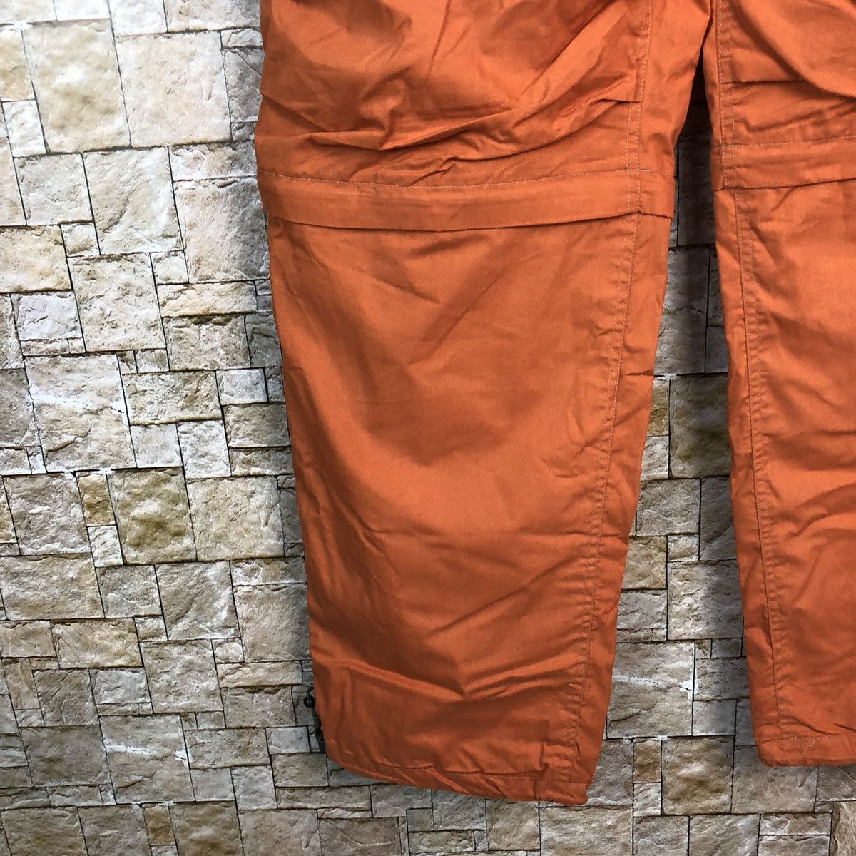 Japanese Brand Scommesso Orange Cargo Multipocket Pants #A580 Size US 33 - 8 Thumbnail