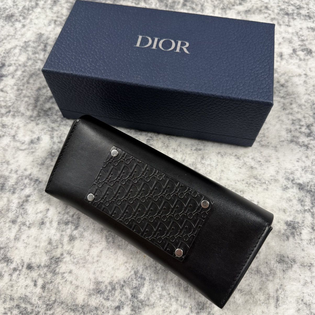 Dior Dior Aviator Sunglasses Oblique Monogram Lens Silver Size ONE SIZE - 9 Thumbnail