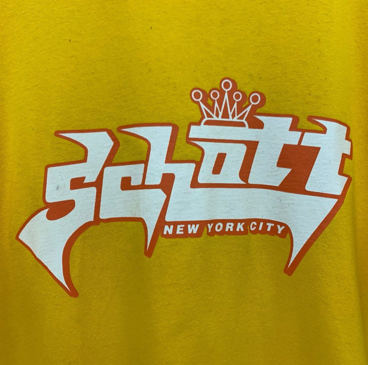 Schott Vintage 2000s Zeebra Japanese Rapper x Schott Nyc T-Shirt Size US XL / EU 56 / 4 - 7 Thumbnail
