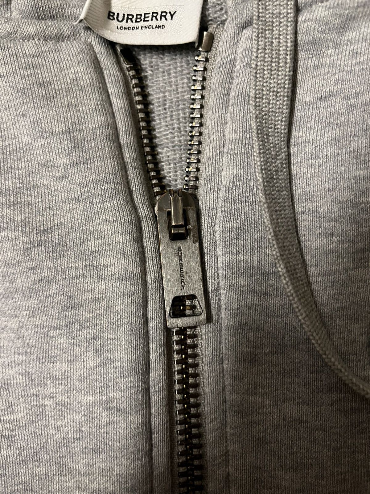Burberry “TB” Burberry Grey Zip-Up Size US S / EU 44-46 / 1 - 4 Thumbnail