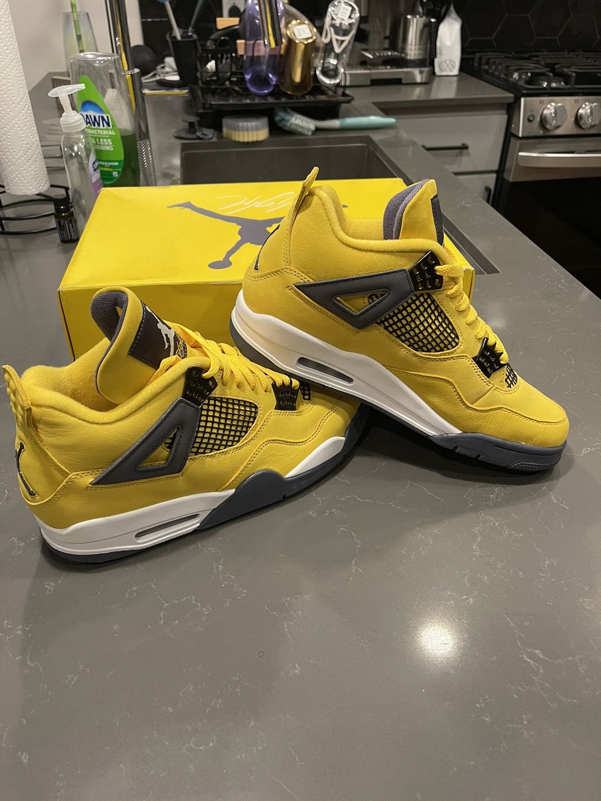 Jordan Brand Jordan 4 Retro Lightning (2021) Size US 10.5 / EU 43-44 - 10 Thumbnail