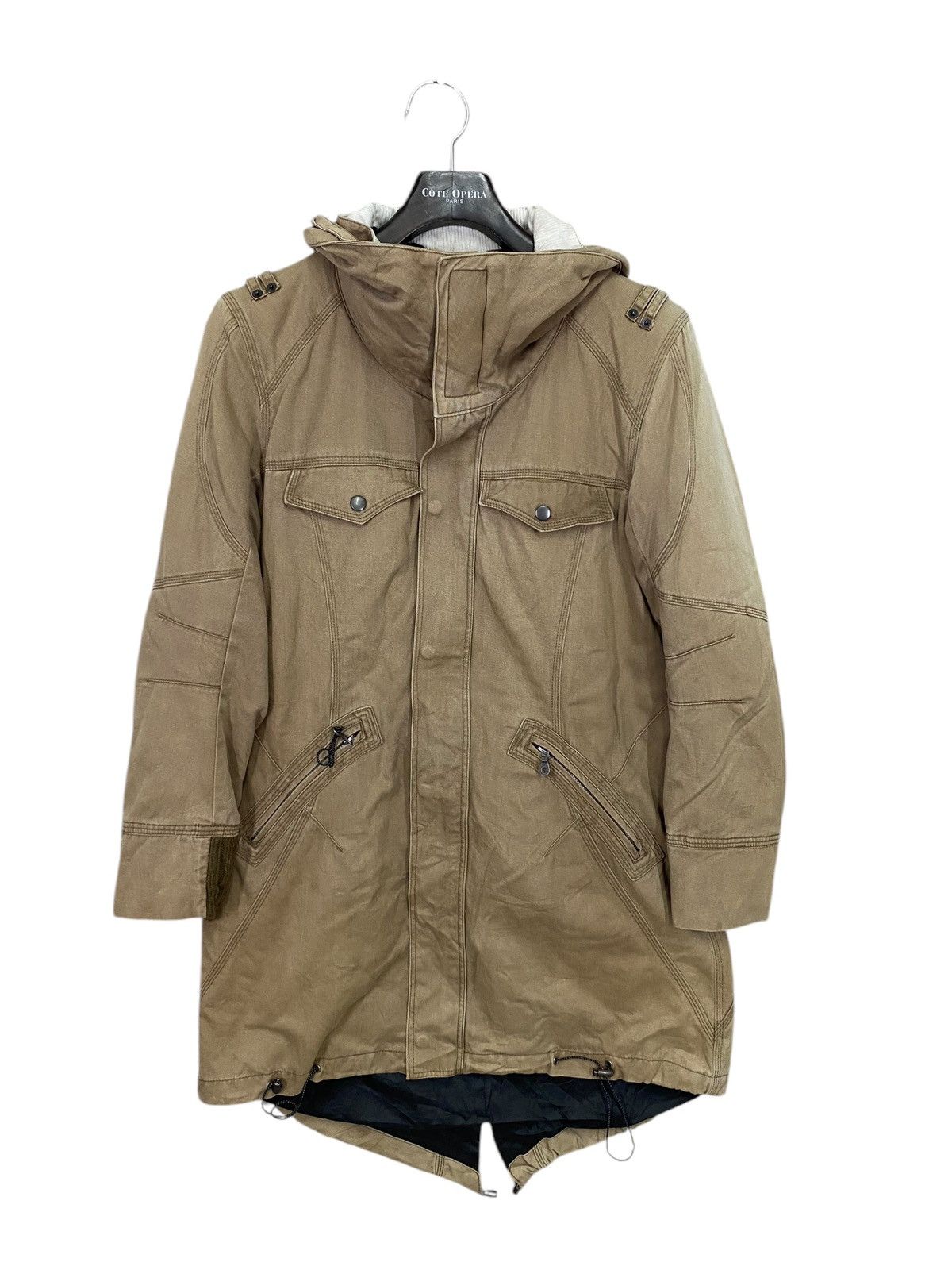 Designer × PPFM × Seditionaries Ppfm us army style heavy jacket long jacket with inner Size US M / EU 48-50 / 2 - 1 Thumbnail
