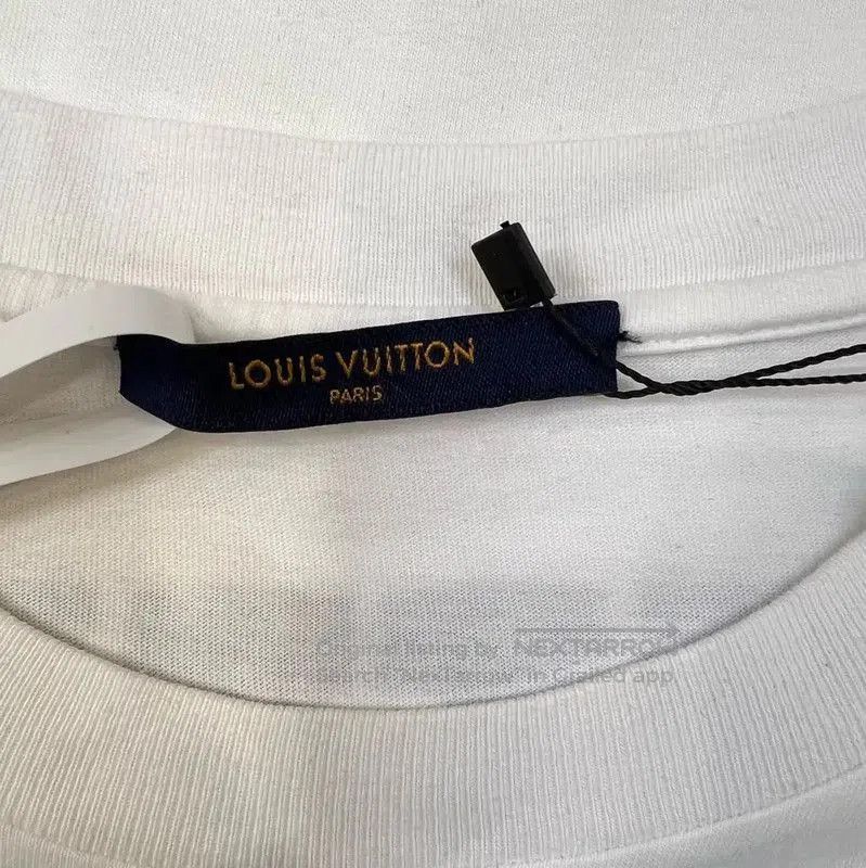 Louis Vuitton Louis Vuitton Summer White Cotton Short Sleeve T. Size M / US 6-8 / IT 42-44 - 6 Thumbnail