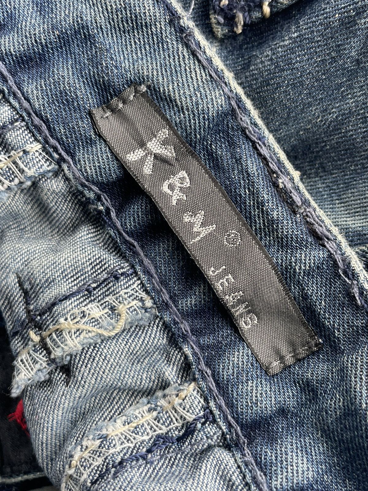 Designer Kosmo Lupo Custom Denim Size US 33 - 14 Thumbnail
