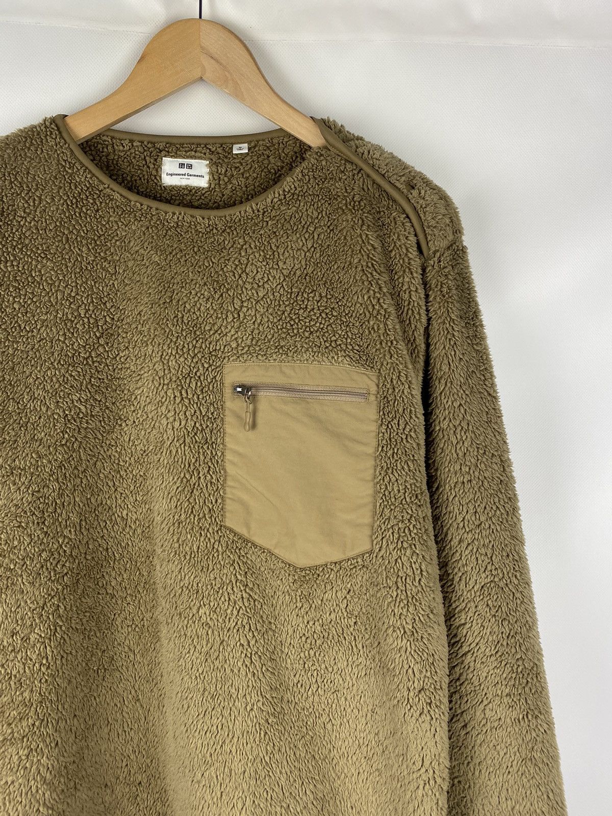 Engineered Garments × Japanese Brand × Uniqlo Uniqlo Engineered Garments men’s fleece sweatshirt pullover Size US M / EU 48-50 / 2 - 5 Thumbnail