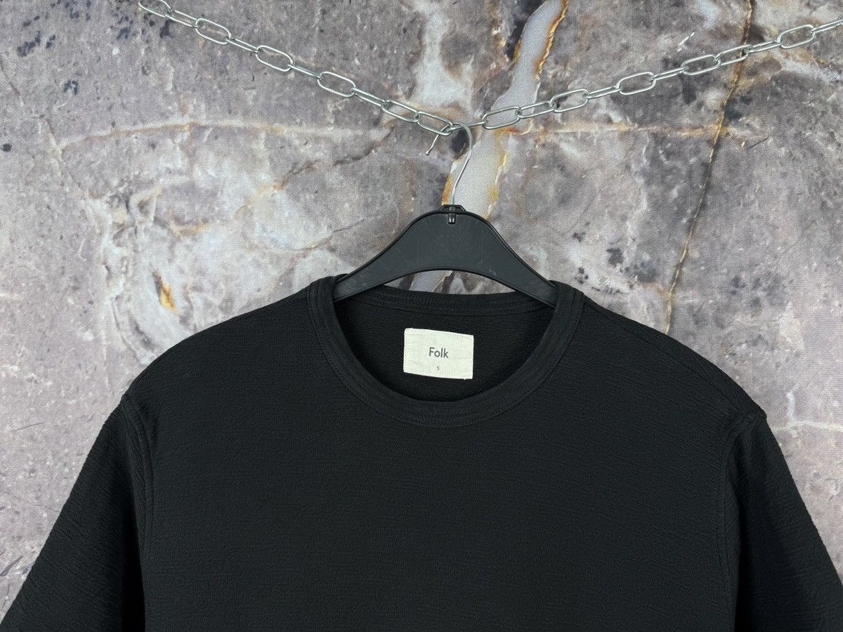 Folk Men’s Folk T-Shirt Black Cotton Streetwear Size 5 Size US XL / EU 56 / 4 - 2 Thumbnail