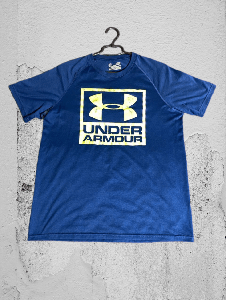 Under Armour × Vintage Under Armour Shirt Mens Large Gray Tank Top Compression Gym Size US S / EU 44-46 / 1 - 1 Thumbnail