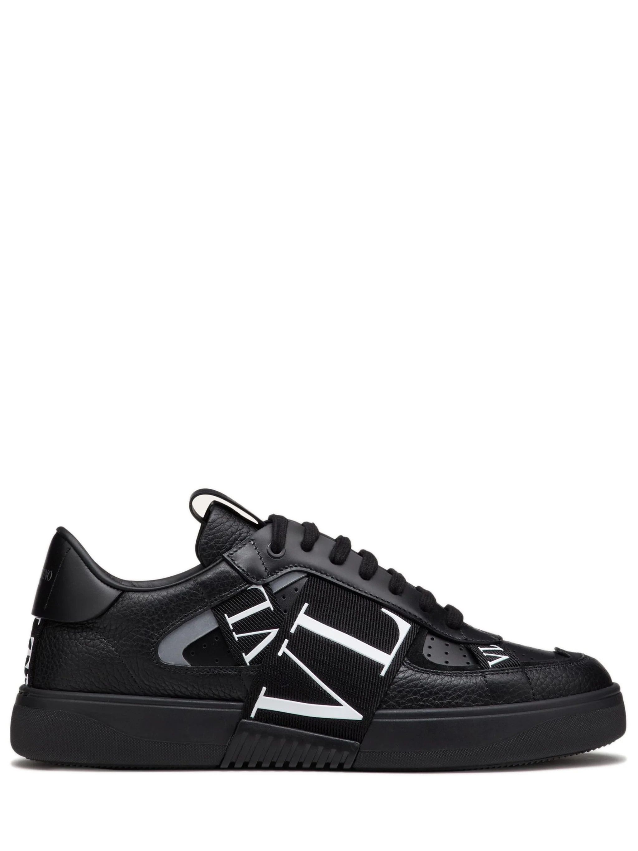 Valentino o1s22i1n1224 VLTN Low-Top Sneakers in Black Size US 12 / EU 45 - 1 Thumbnail