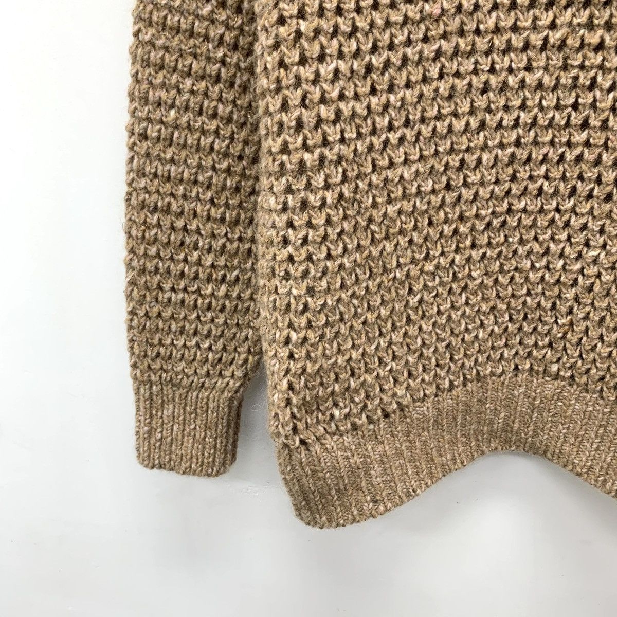 Brunello Cucinelli Brunello Cucinelli Long Sleeve Hollow Knit Sweater K26WX Size XXS / US 00 / IT 34 - 4 Thumbnail