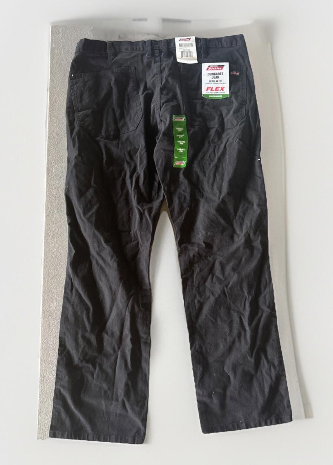 Dickies Dickies Original Fit Work Pants Black 38x32 New With Tags Size US 38 / EU 54 - 4 Thumbnail