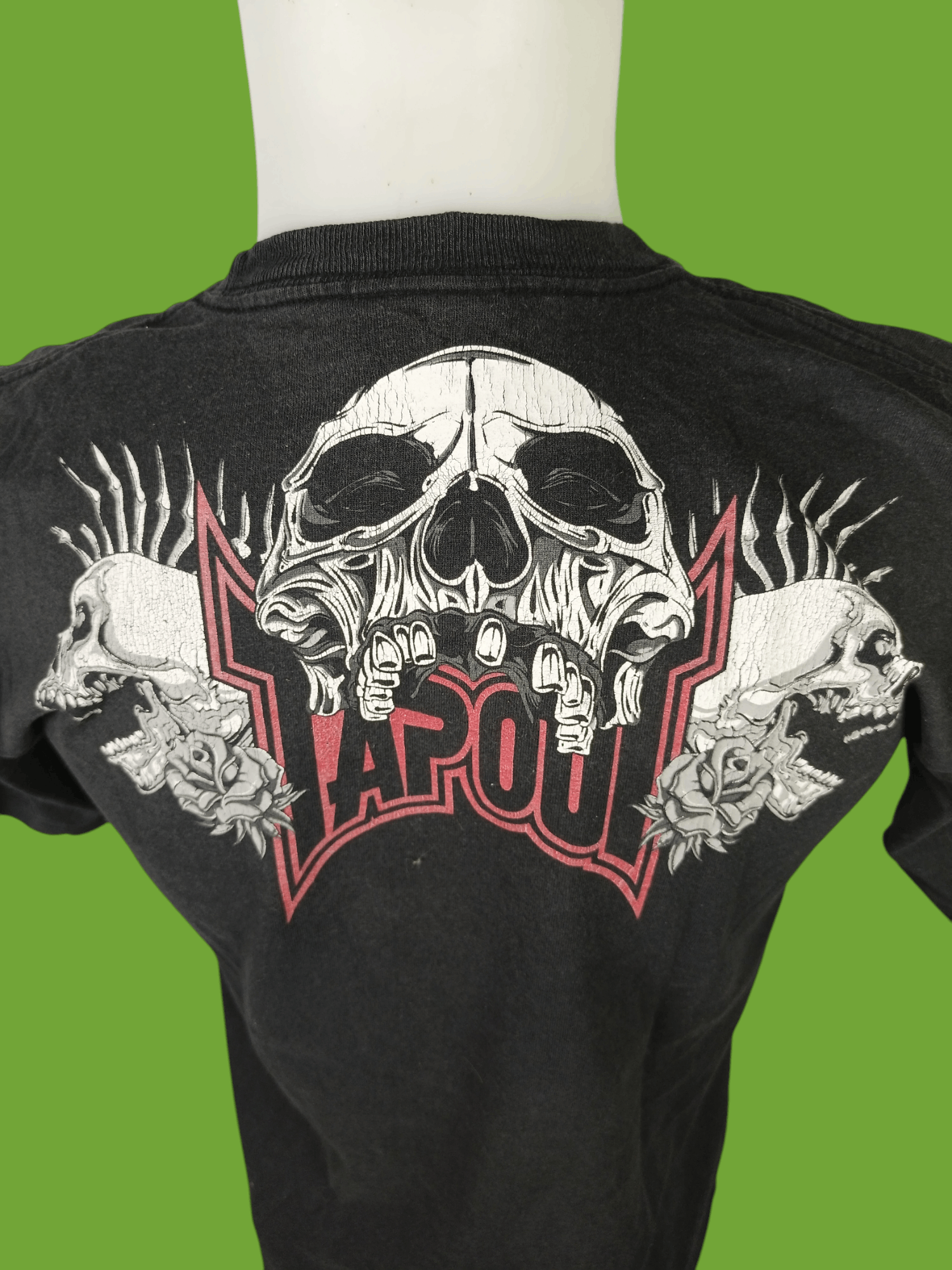 Affliction × Japanese Brand × Tapout Rare Tapout Tee Y2K Affliction Style Size M / US 6-8 / IT 42-44 - 3 Thumbnail