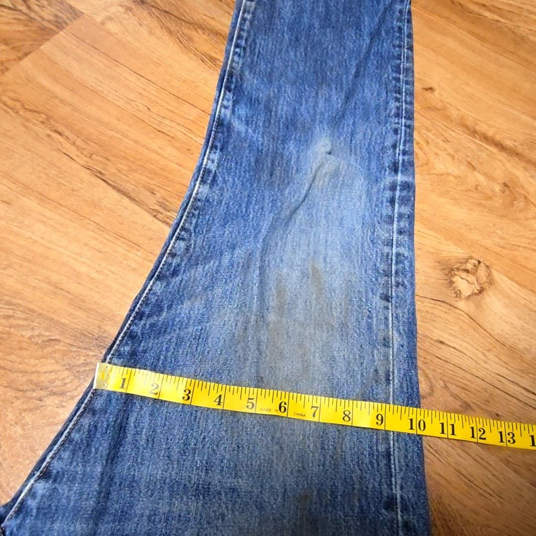 Levi's Levi's 501 Jeans Button Fly Faded Blue Denim 34x34 Size US 34 / EU 50 - 14 Thumbnail