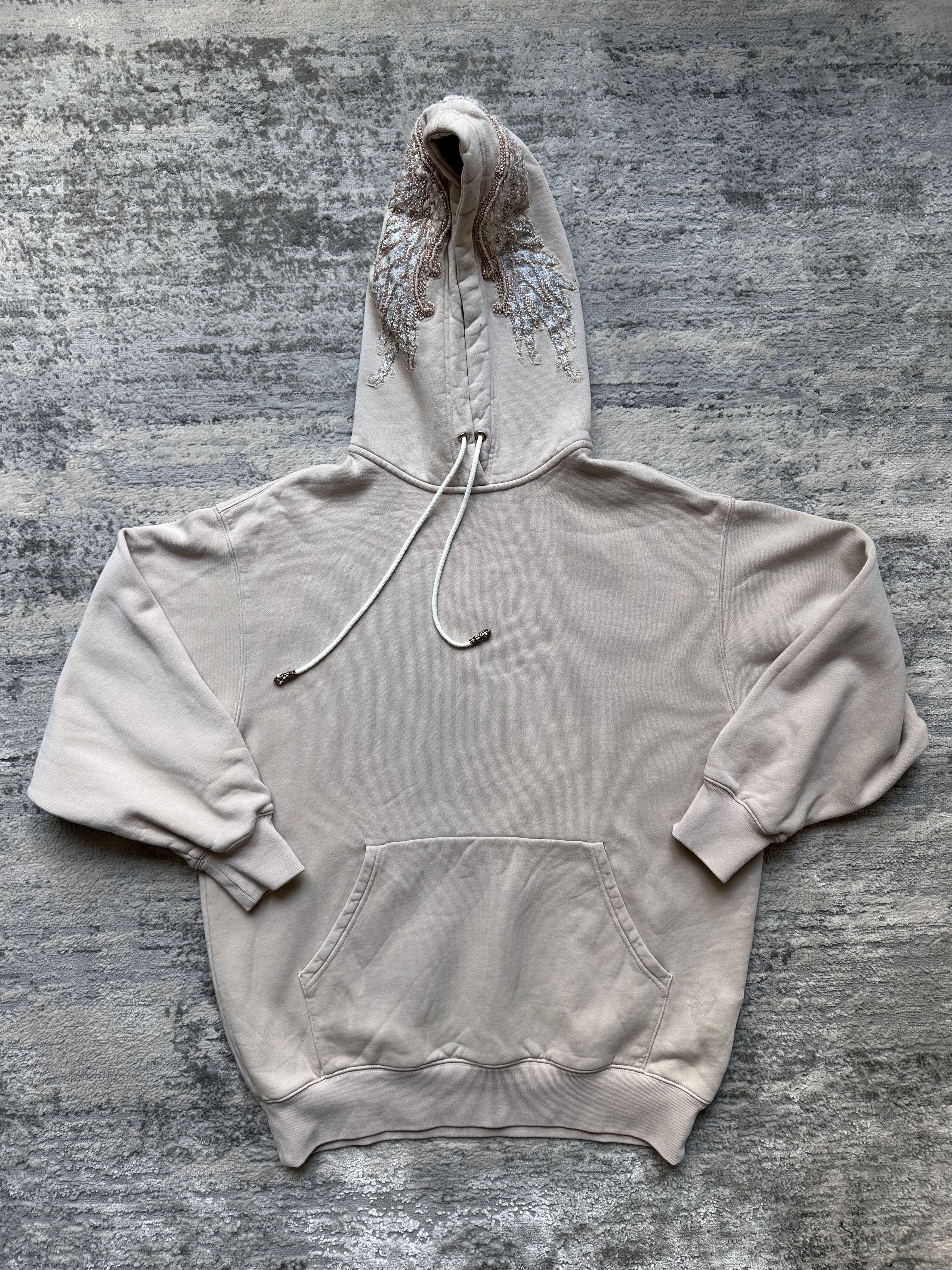 Miss Sixty oversized hoodie angel wings