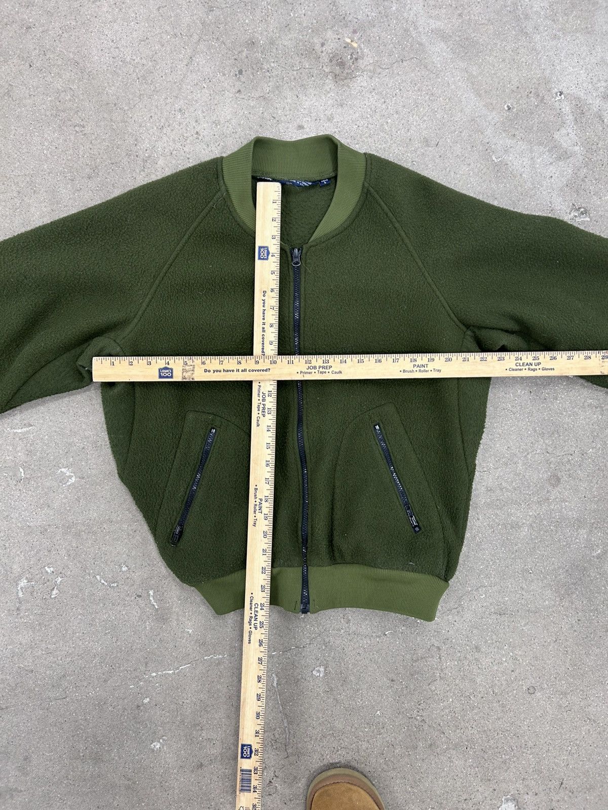 Columbia Vintage Columbia USA Made Fleece Bomber Jacket Olive Green Size US L / EU 52-54 / 3 - 8 Thumbnail