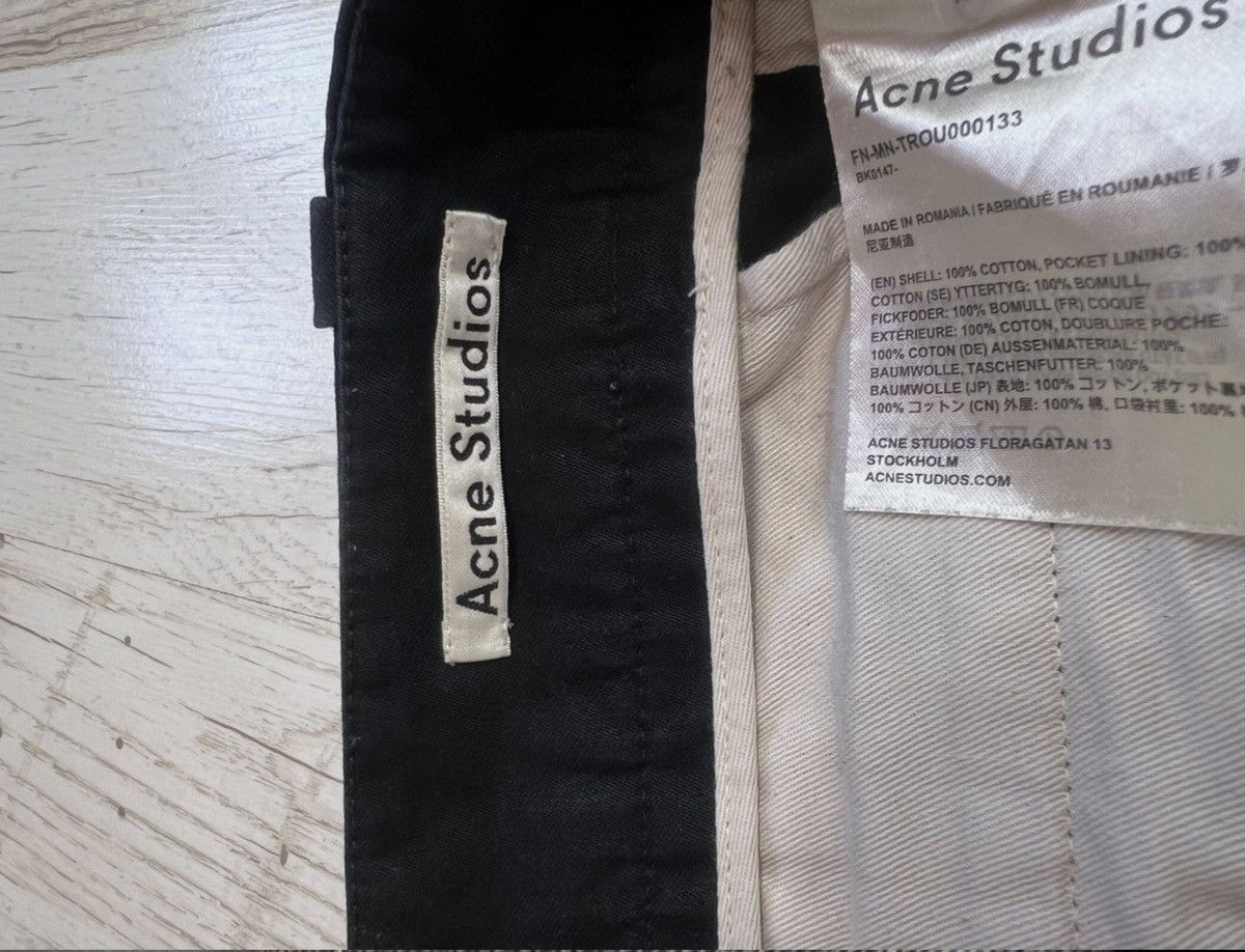 Acne Studios Acne Studios Trapered Black pants men 50 Size US 34 / EU 50 - 11 Thumbnail