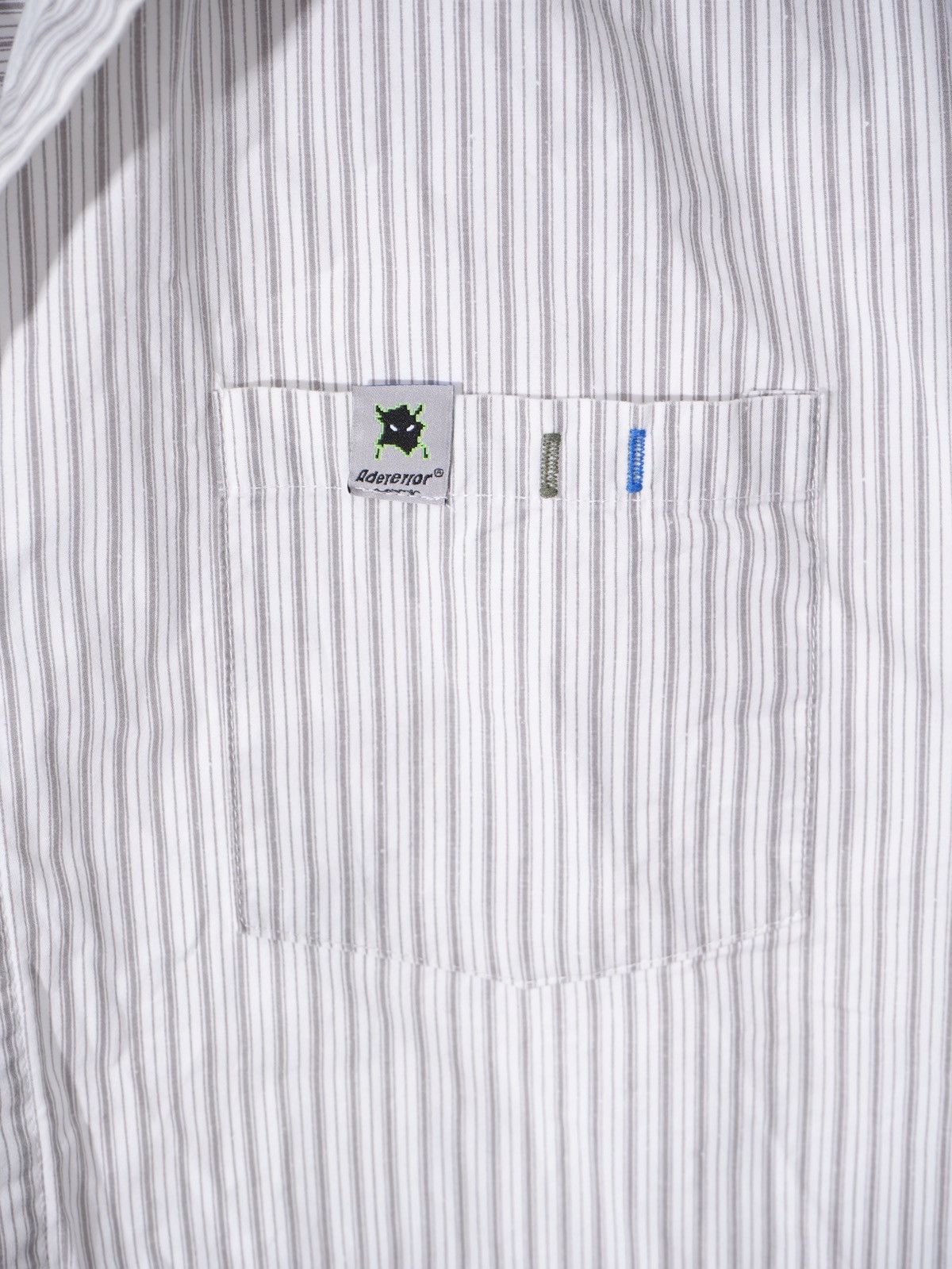 Ader Error ADER ERROR Blue Striped Shirt long sleeve Size US L / EU 52-54 / 3 - 2 Thumbnail