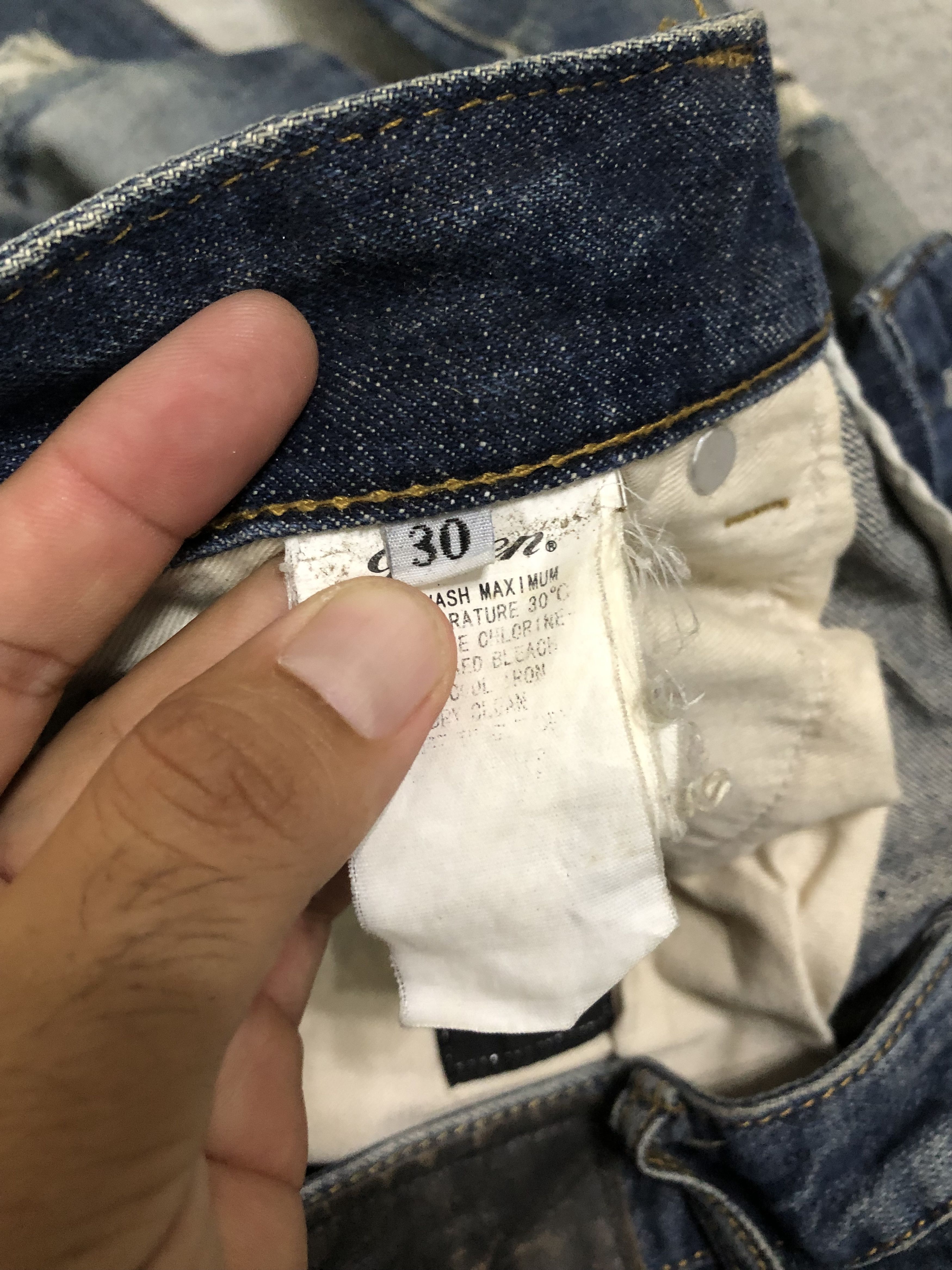 Japanese Brand Roen skull punk studed distresseed japanese brand jeans Size US 30 / EU 46 - 13 Thumbnail