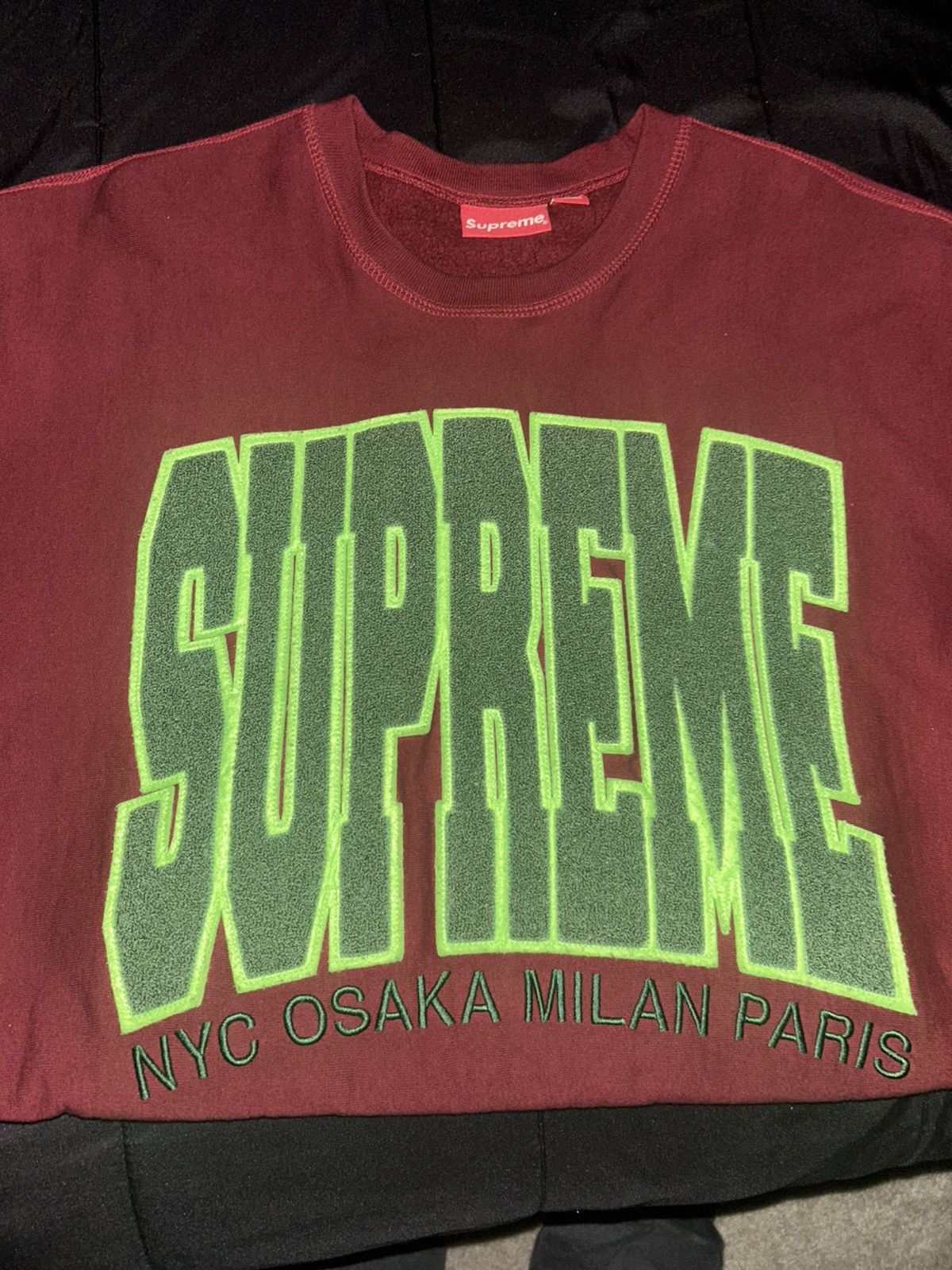 Supreme × Vintage Supreme crew neck Size US L / EU 52-54 / 3 - 1 Thumbnail