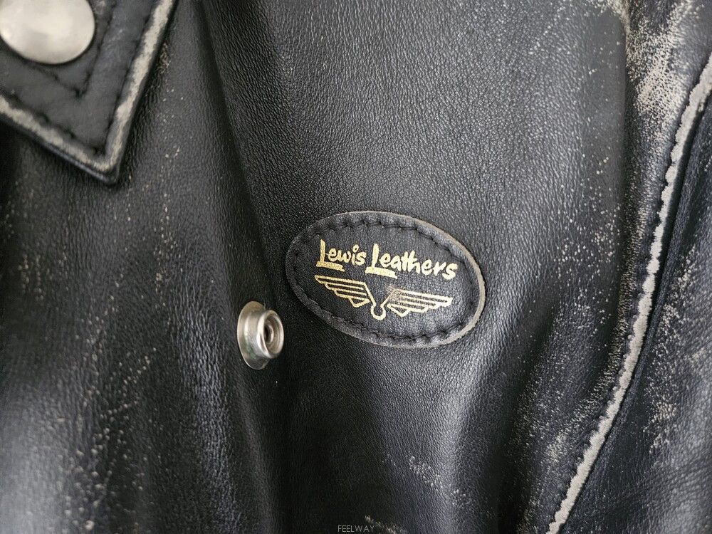 Comme des Garcons × Lewis Leathers Lewis leathers x Comme des Garcons Leather Jacket Size US L / EU 52-54 / 3 - 6 Thumbnail