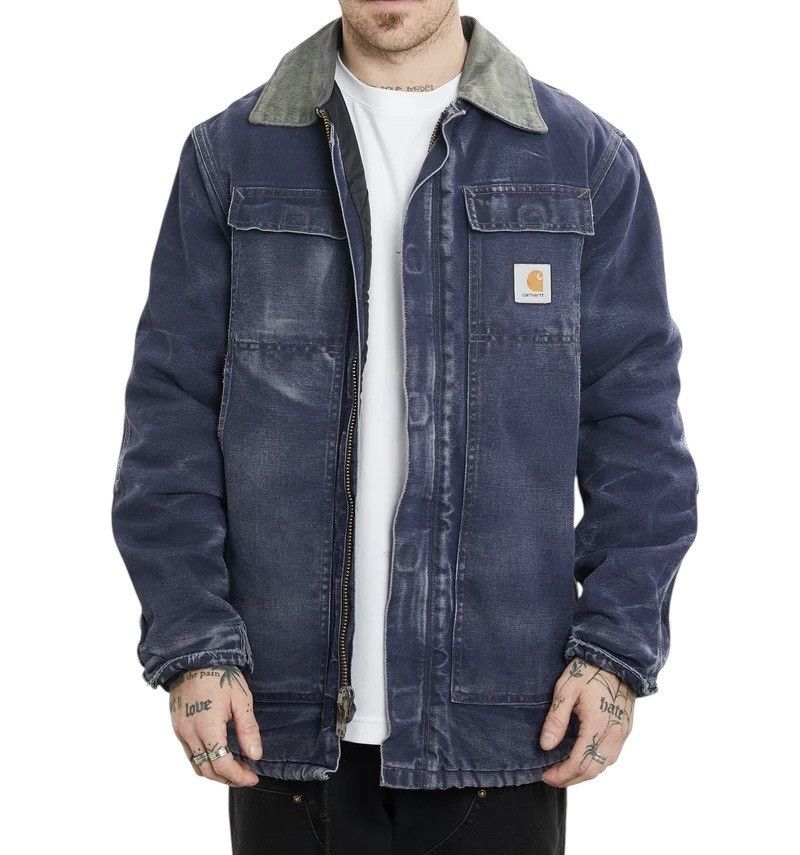 Carhartt PICK!!! 90s Carhartt Arctic Workwear Distressed Jacket Size US L / EU 52-54 / 3 - 1 Thumbnail