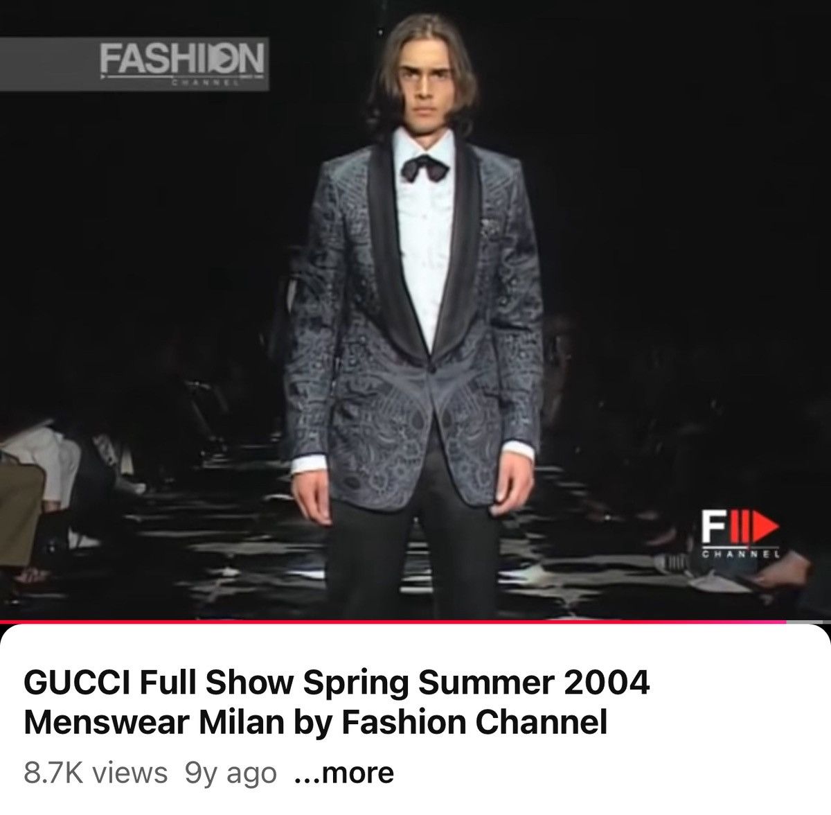Gucci Gucci by Tom Ford SS2004 Tuxedo Size 38R - 1 Thumbnail