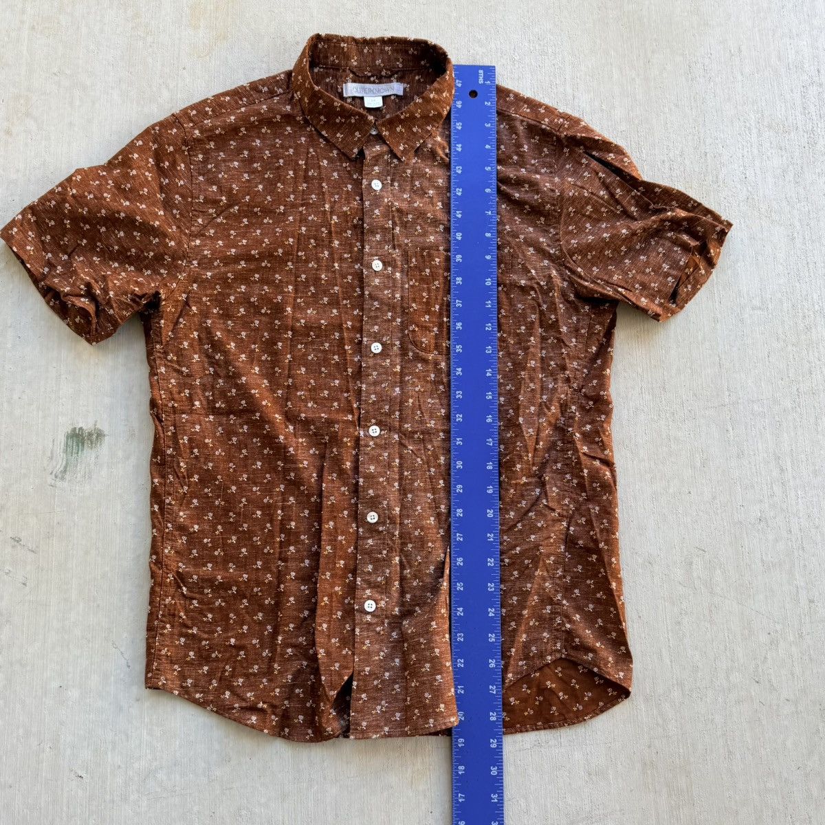 Outerknown Outerknown Floral All Over Print Shirt Reverse Hemp Cotton Size US M / EU 48-50 / 2 - 8 Thumbnail
