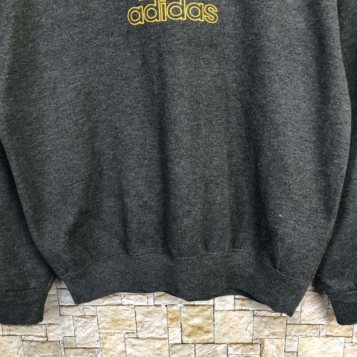 Adidas Adidas Grey Sweatshirt #A253 Size US L / EU 52-54 / 3 - 6 Thumbnail