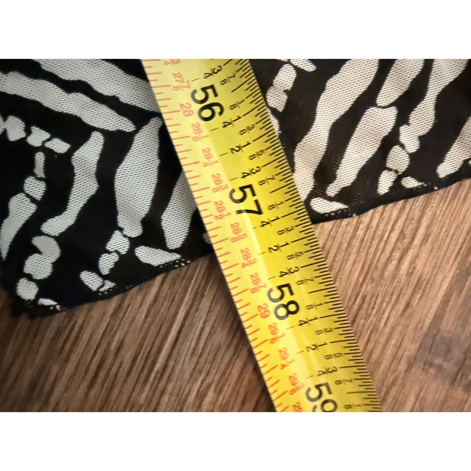 Best Made YBL Your Best Look Nylon Black and White print Scarf Size ONE SIZE - 6 Thumbnail