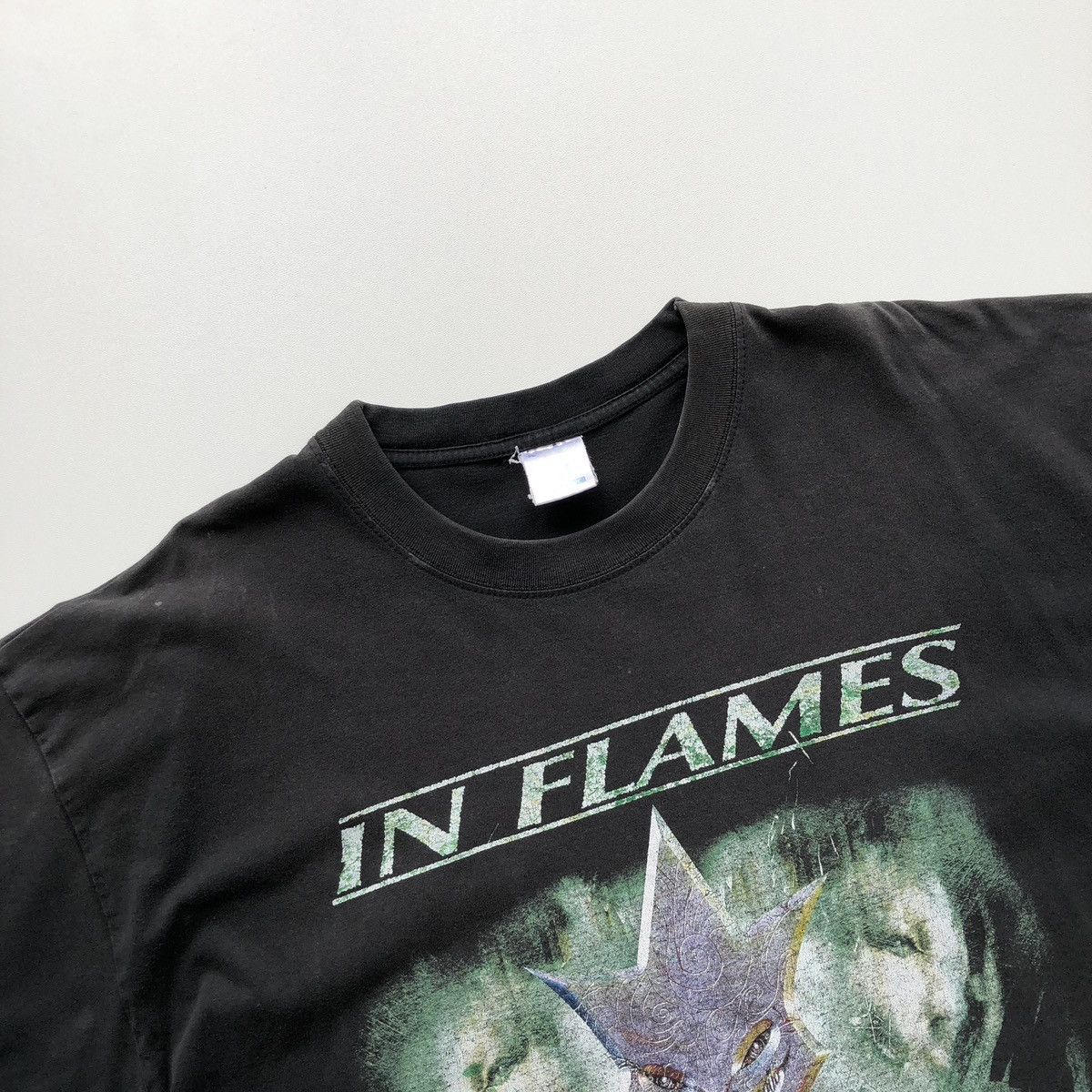 Band Tees In Flames Reroute Remain 2002 European Tour Vintage T-Shirt Size US XL / EU 56 / 4 - 3 Thumbnail