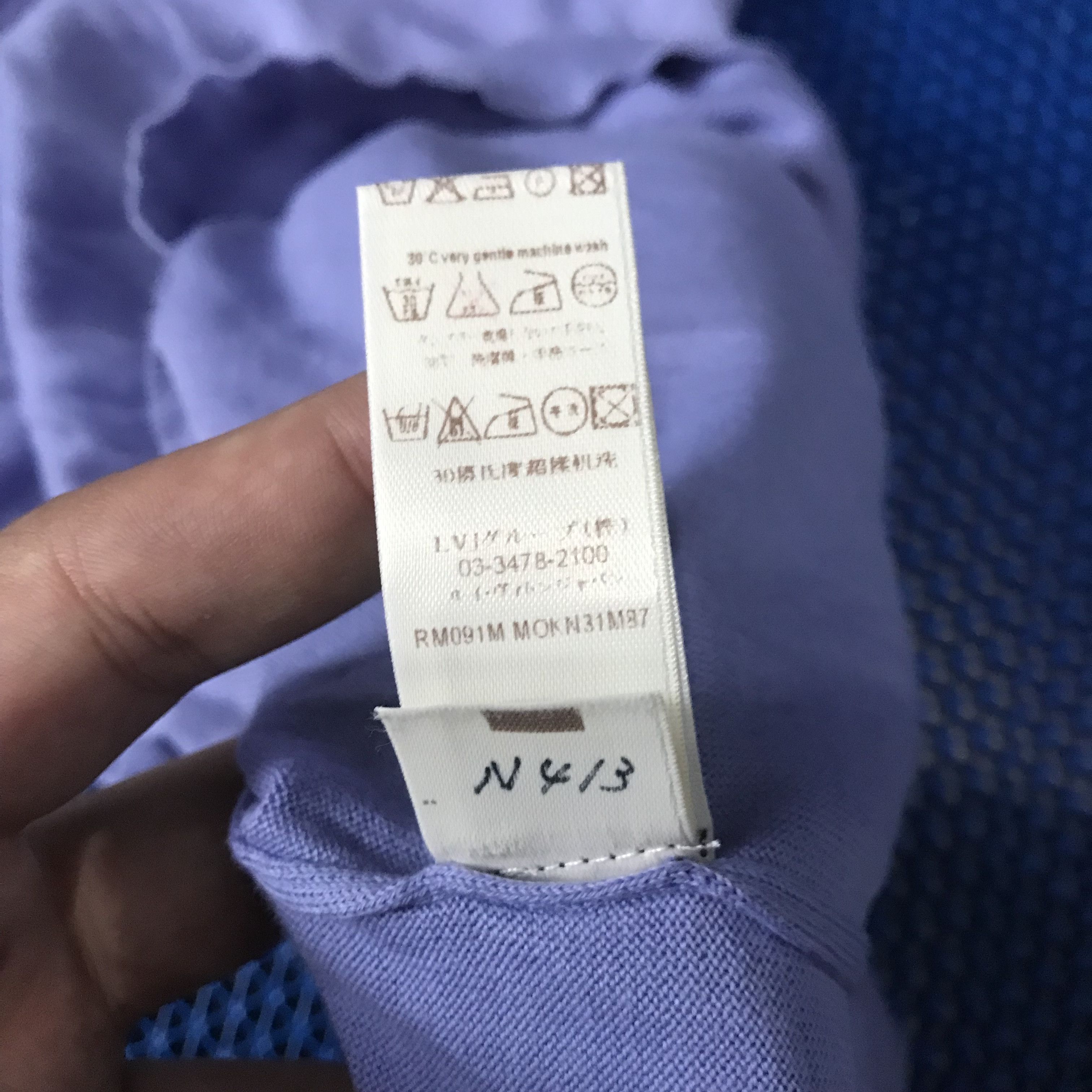 Designer × Louis Vuitton Lv Louis Vuitton Knitwear Polo Shirt Deep Purple Size L Size US L / EU 52-54 / 3 - 7 Thumbnail